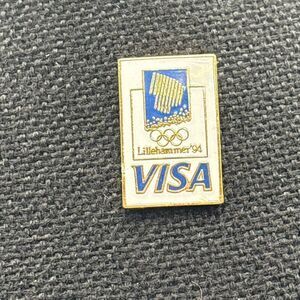 Pin, Visa Lapel Pin, Tie Tack, vintage, rare, 1994